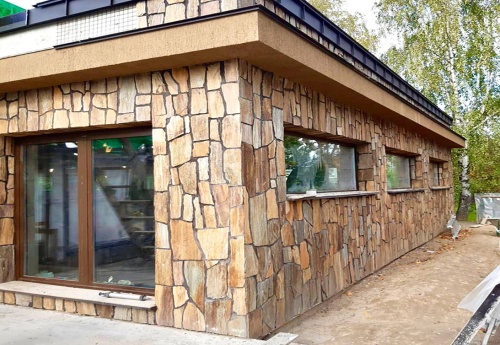 Плитняк кора дерева для фасада купить в Сахалине