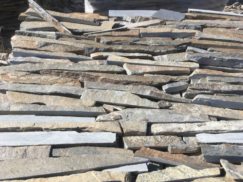 Горбушка златолит мультиколор для облицовки купить в Сахалине