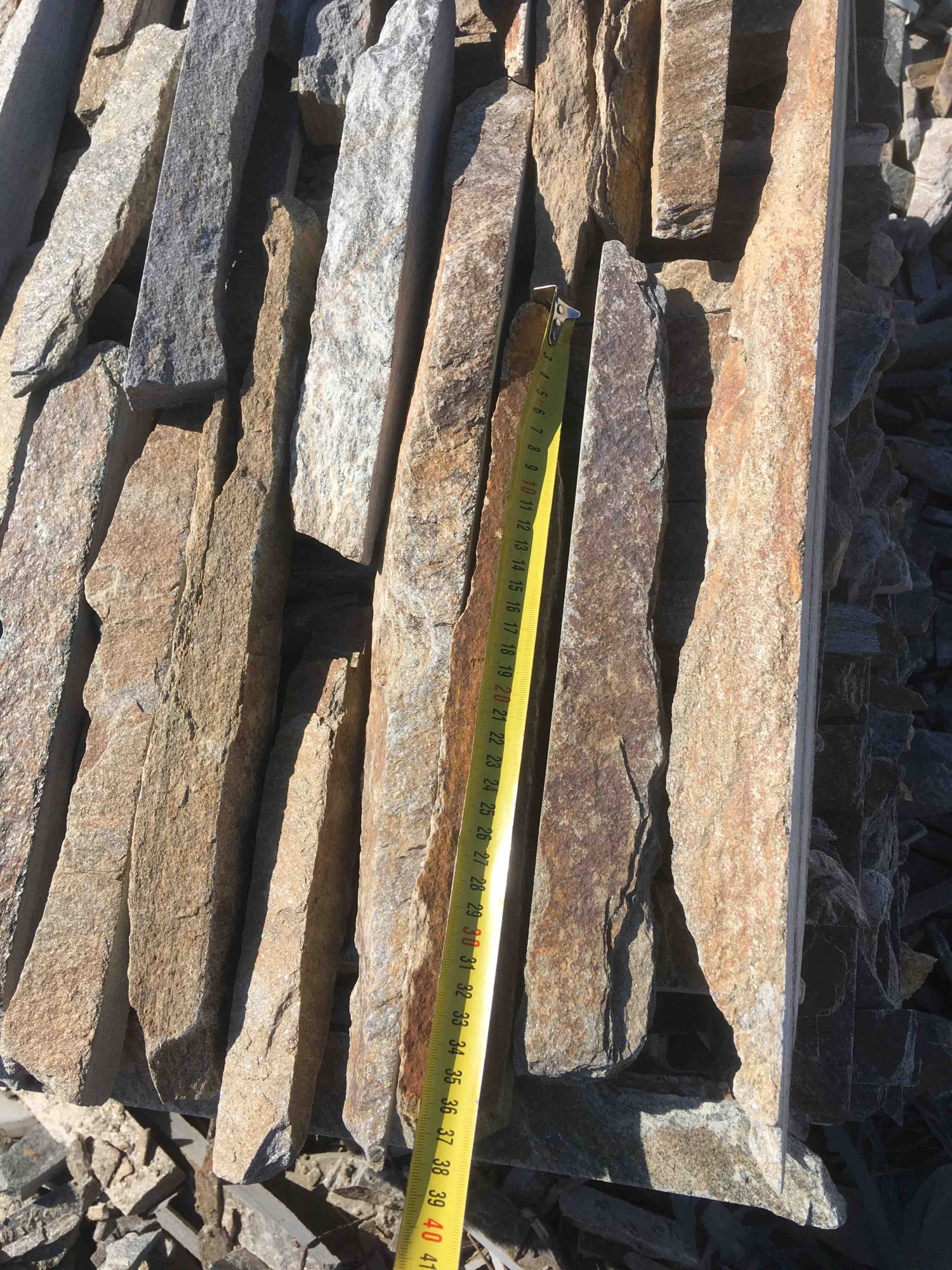 Горбушка златолит мультиколор для облицовки купить в Сахалине