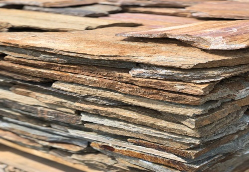 Плитняк кора дерева для цоколя, отмостки купить в Сахалине